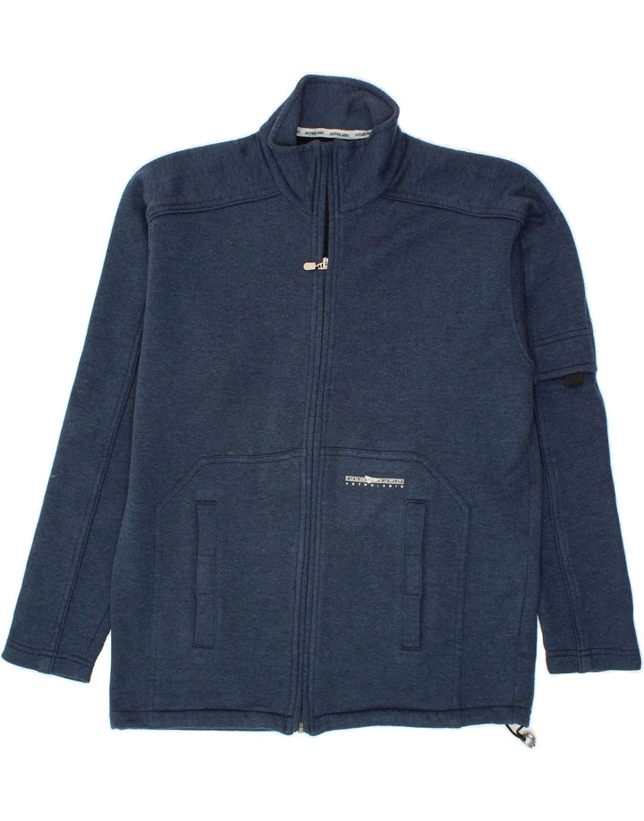 ASTROLABIO Mens Tracksuit Top Jacket Small Navy Blue Acrylic Vintage Astrolabio and Second-Hand Astrolabio from Messina Hembry 