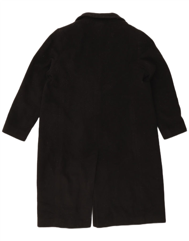 Женское двубортное пальто Marks & Spencer UK 18 XL, черное шерстяное