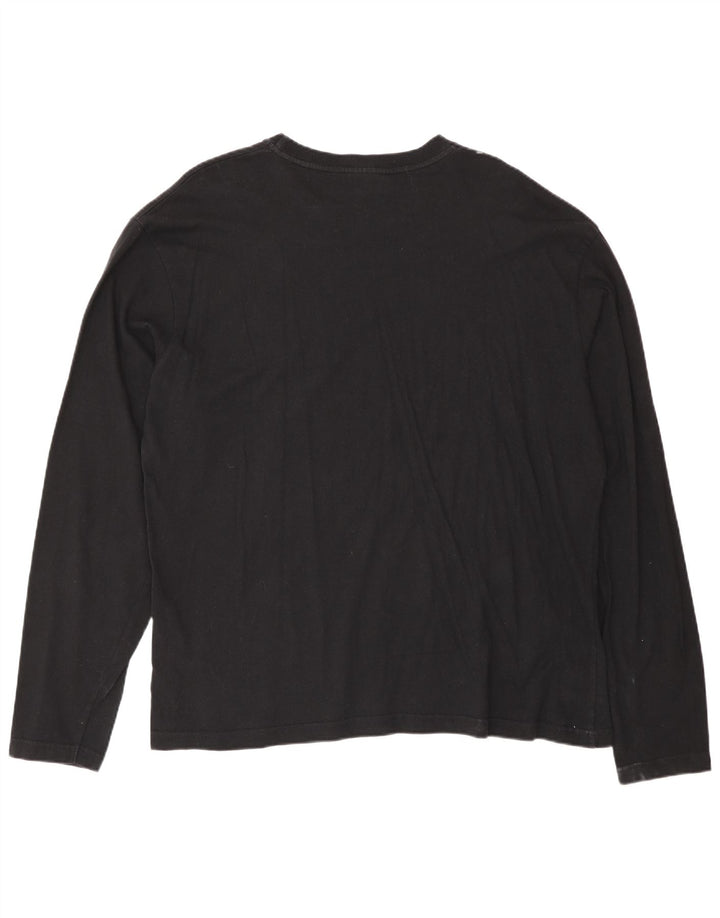 Мужской топ Levi's с длинным рукавом XL, черный хлопок