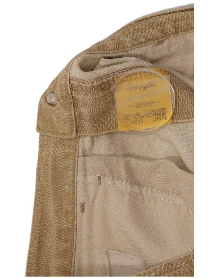 Мужские джинсы Wrangler Bootcut W31 L27, бежевый хлопок