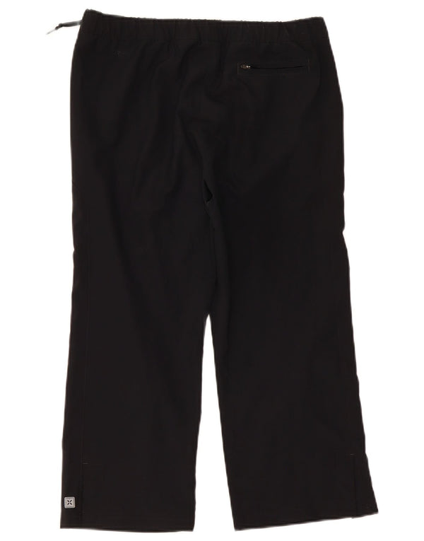 Женские спортивные брюки-капри Nike Dri Fit UK 10, маленькие черные