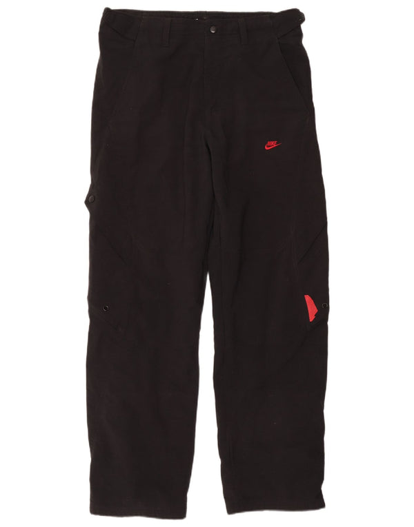 Мужские брюки-карго Nike Medium W34 L30, черные, полиэстер