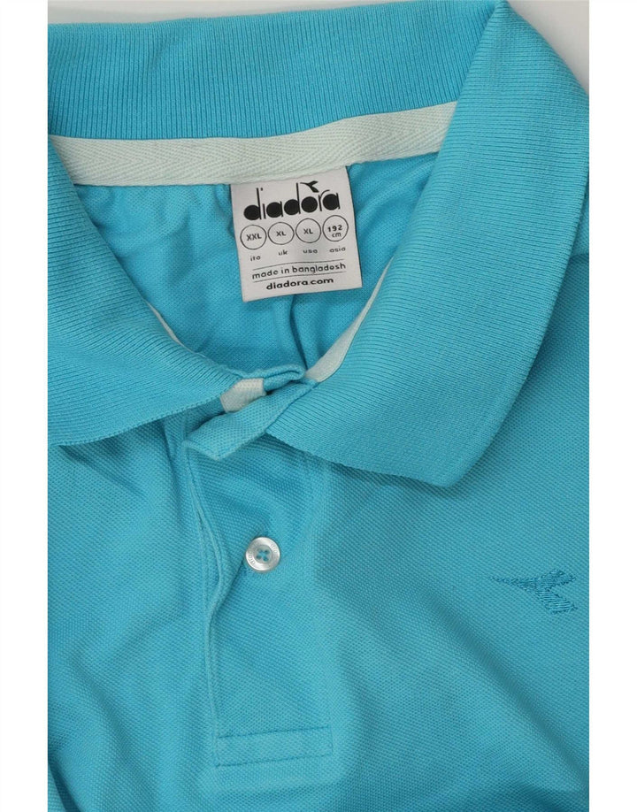 Рубашка Поло Мужская Diadora XL Синяя