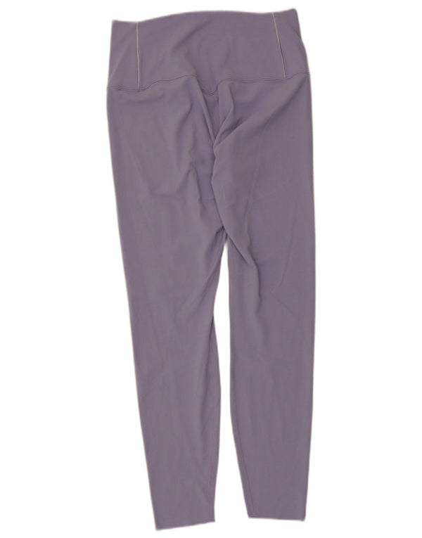 Женские леггинсы Nike Dri Fit UK 12, средние, фиолетовые