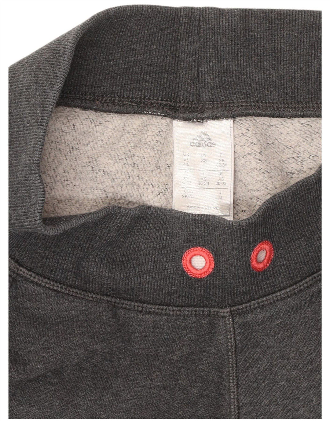 Женские спортивные брюки с графическим рисунком ADIDAS, джоггеры, Великобритания, 4/6 XS, серый хлопок