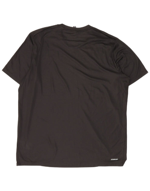Мужская футболка Adidas Aeroready Top XL, черный полиэстер