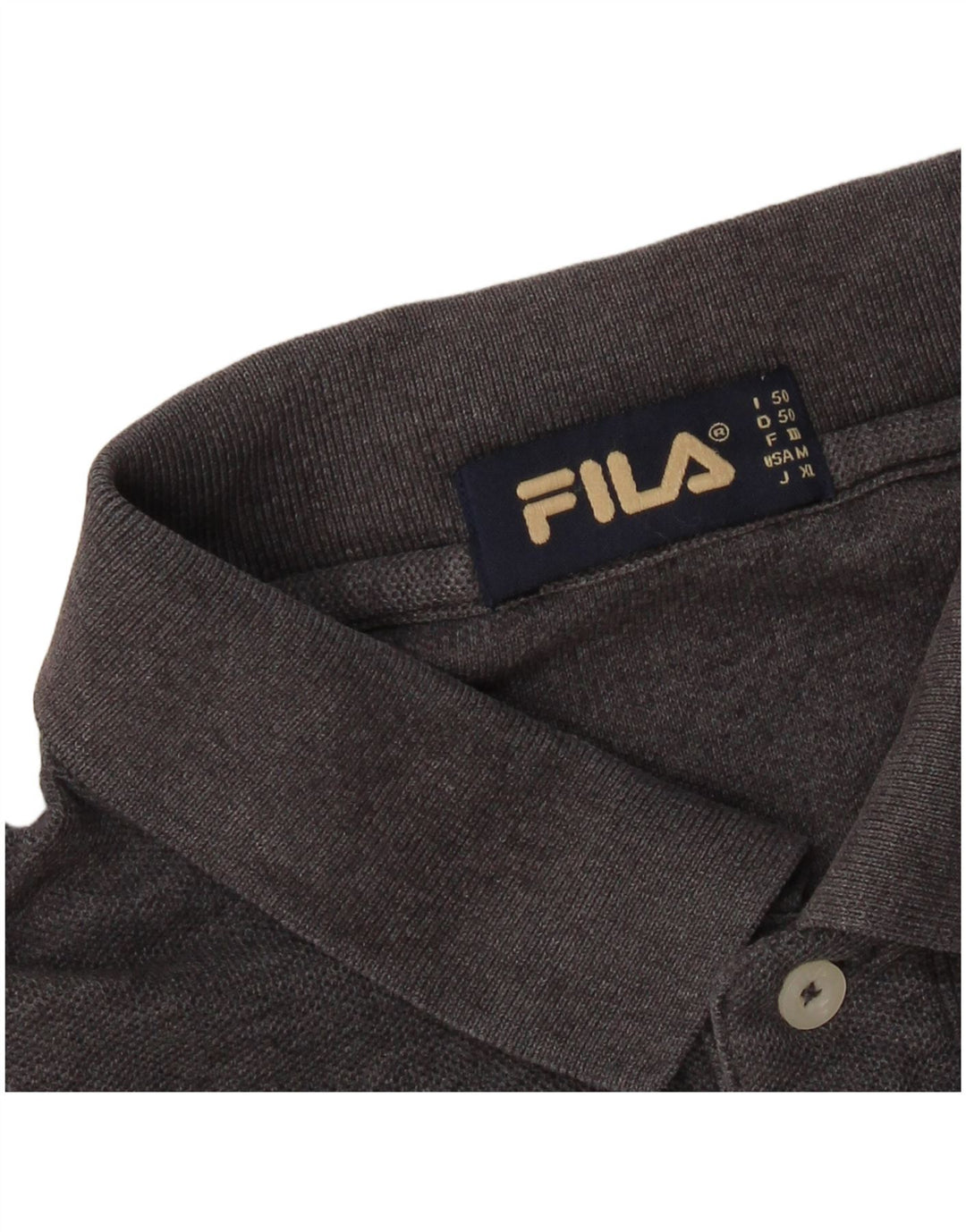 Мужская рубашка поло FILA IT 50 Medium Grey
