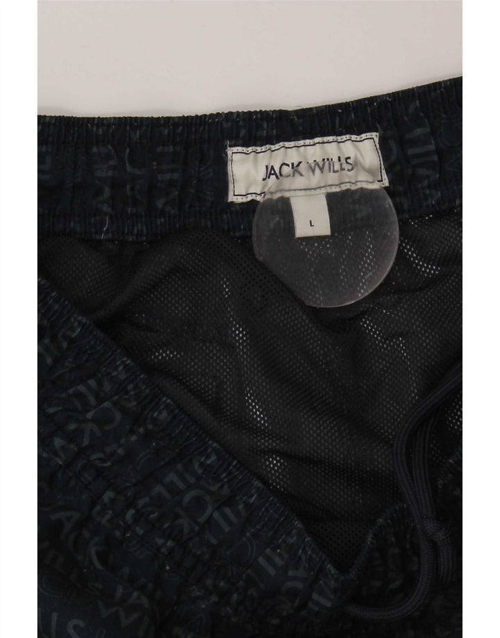 Мужские шорты для плавания Jack Wills, большие, темно-синие
