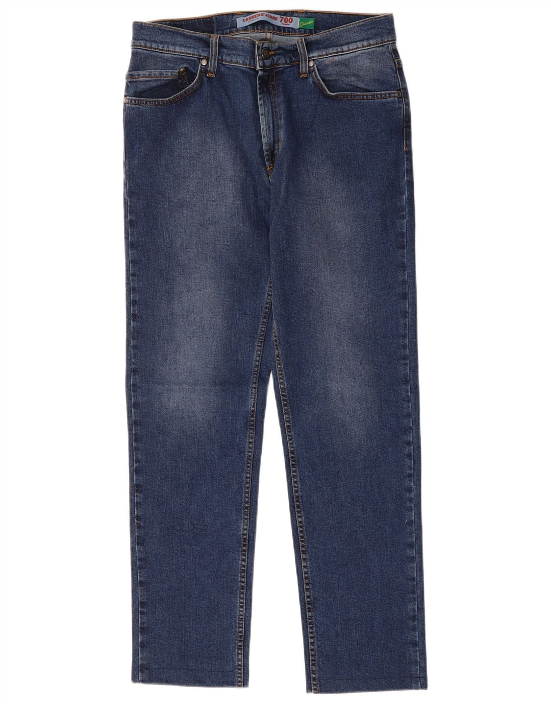 Джинсы Carrera Mens 700 Regular Straight IT 48 Medium W32 L30 Синие, хлопок