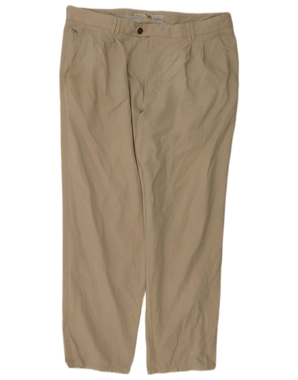 Мужские костюмные брюки CAMEL ACTIVE W40 L30, бежевый хлопок