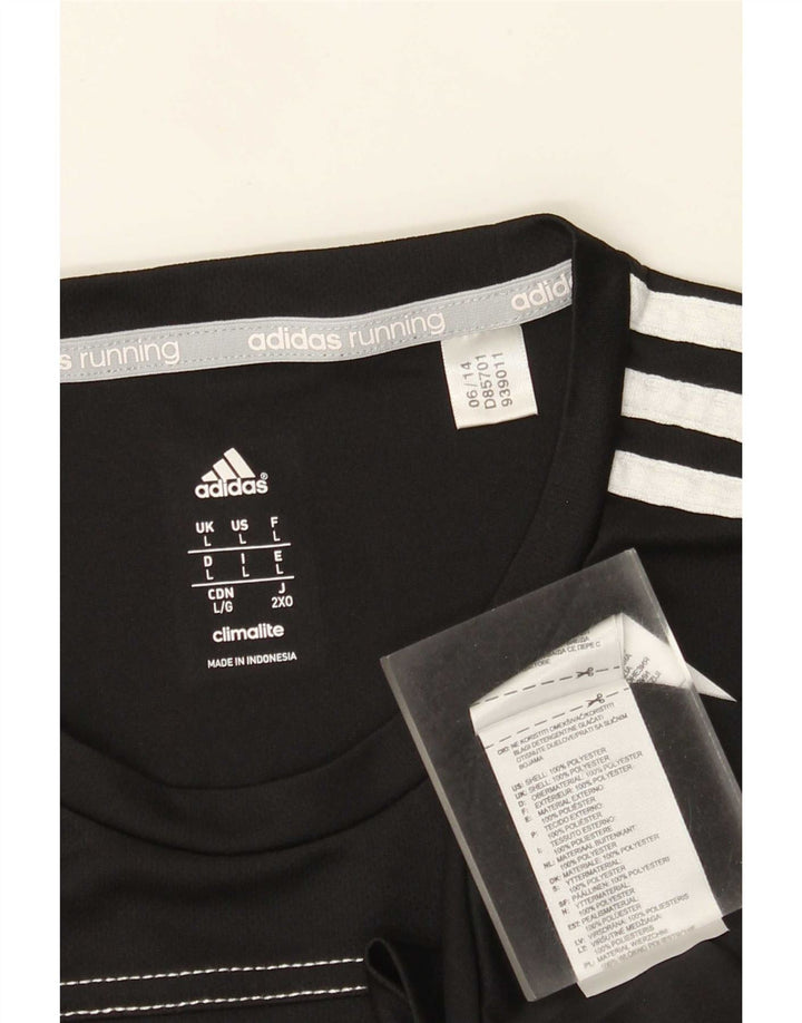 Adidas мужские Climalite большие черные полиэстер
