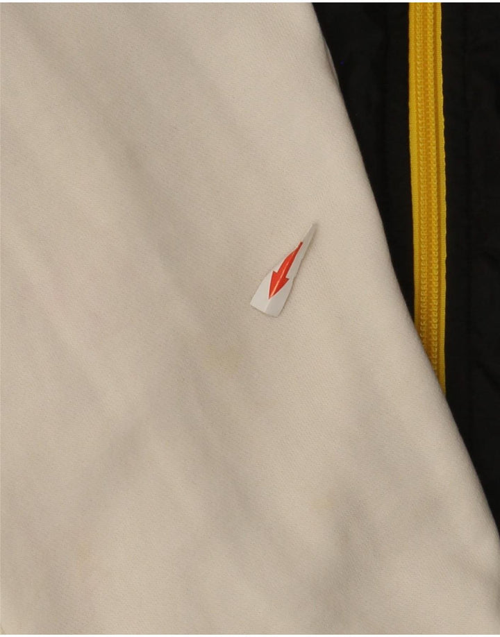 Мужской свитер с капюшоном и молнией с графическим рисунком Nike, средний, разноцветный, с цветными блоками