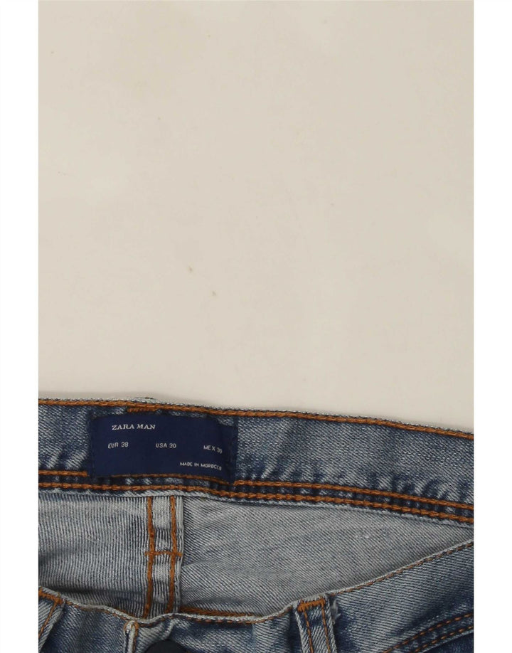 Мужские джинсы Zara Slim EU 38 Small W30 L32 Синие