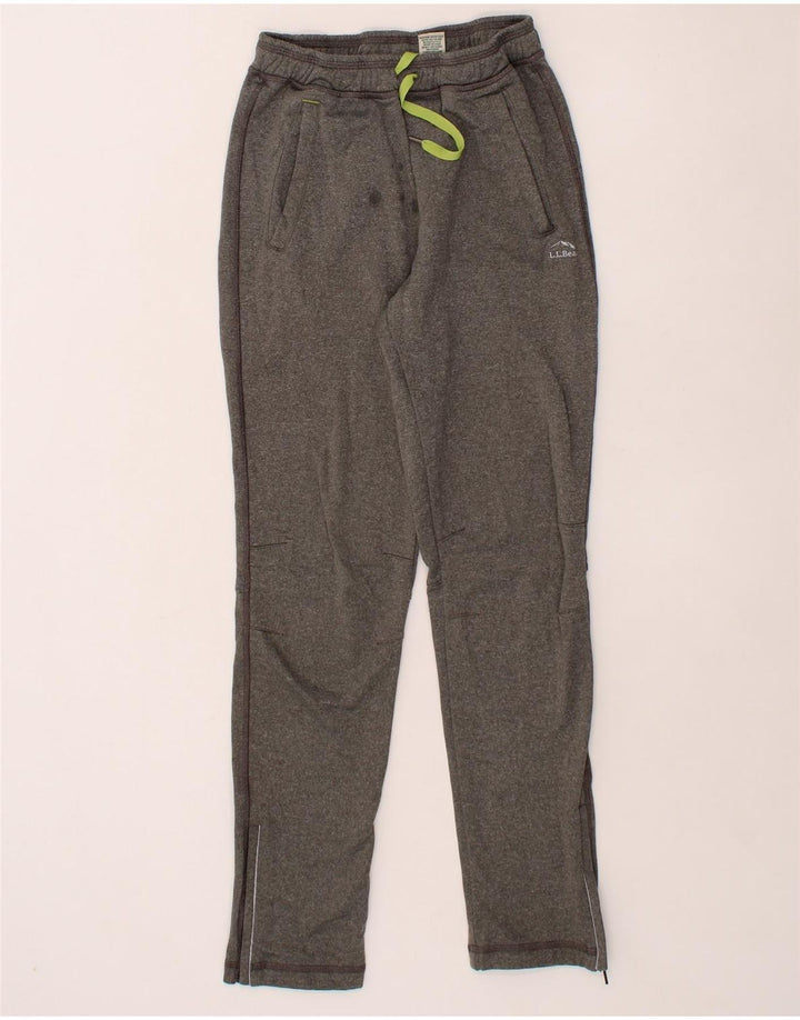 L.L.BEAN Girls Tracksuit Trousers 15-16 Years  Grey Polyester Vintage L.L.Bean and Second-Hand L.L.Bean from Messina Hembry 