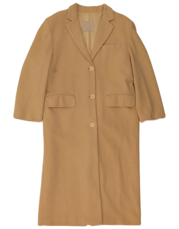 Женское пальто свободного кроя Benetton IT 42 Medium Beige Wool