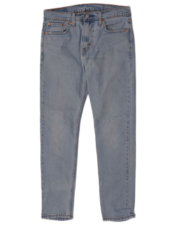 Мужские зауженные зауженные джинсы Levi's 512 W32 L30 синие, хлопок