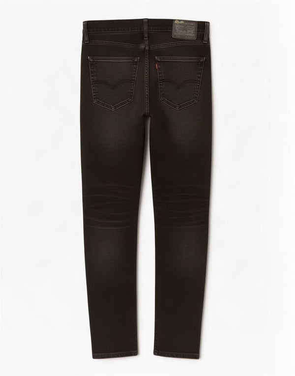 Мужские зауженные зауженные джинсы Levi's 512 W31 L32, черный хлопок
