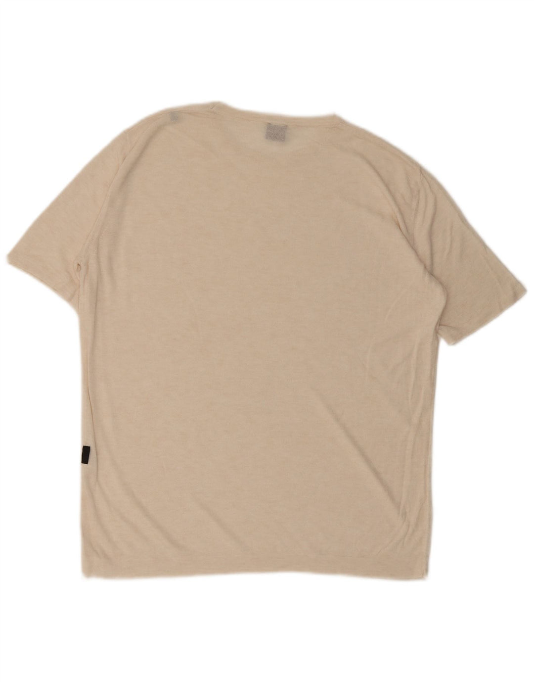 Мужская футболка HUGO BOSS Top IT 52 Large Бежевая Вискоза
