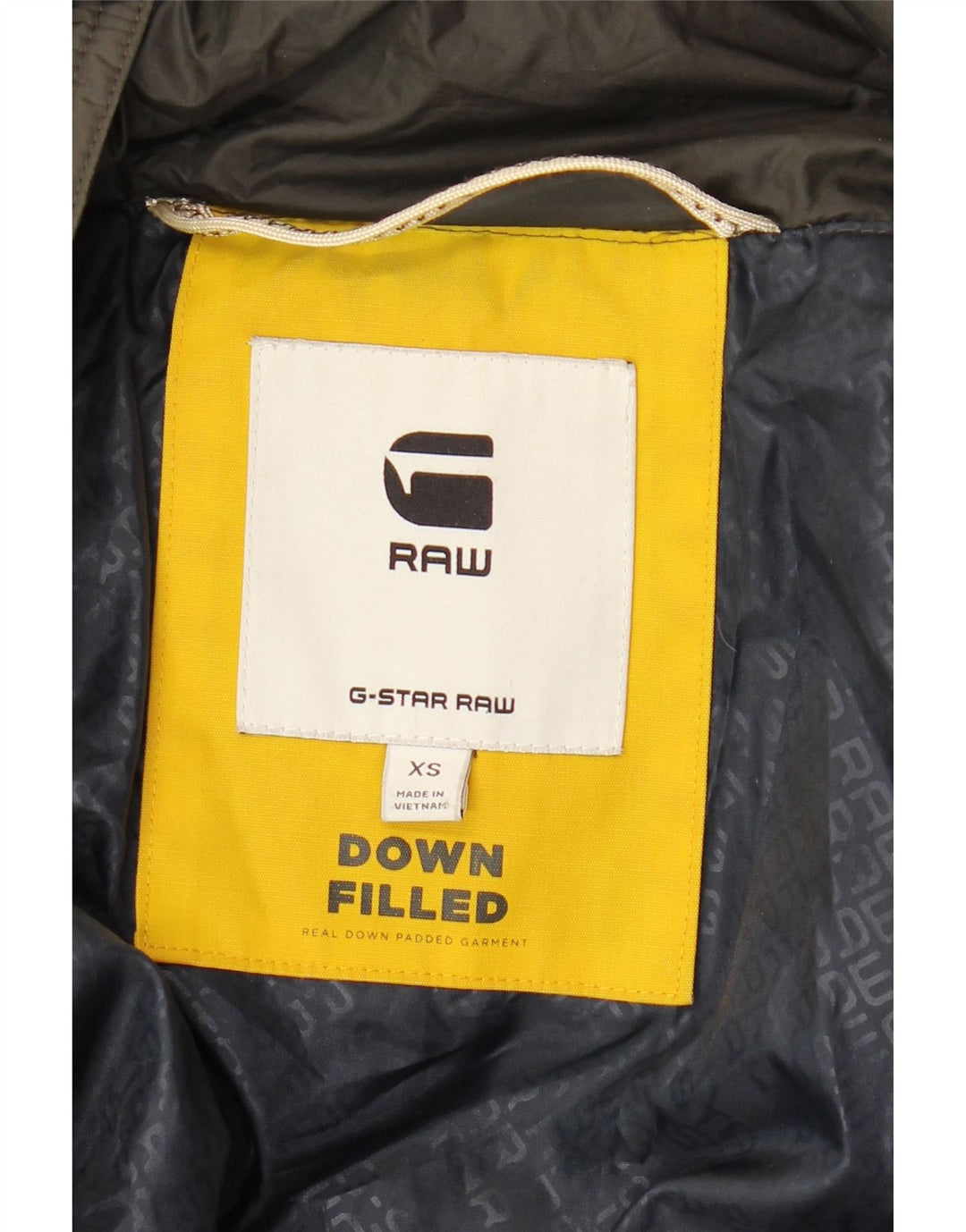 Мужская стеганая куртка свободного кроя G-STAR UK 34 XS хаки