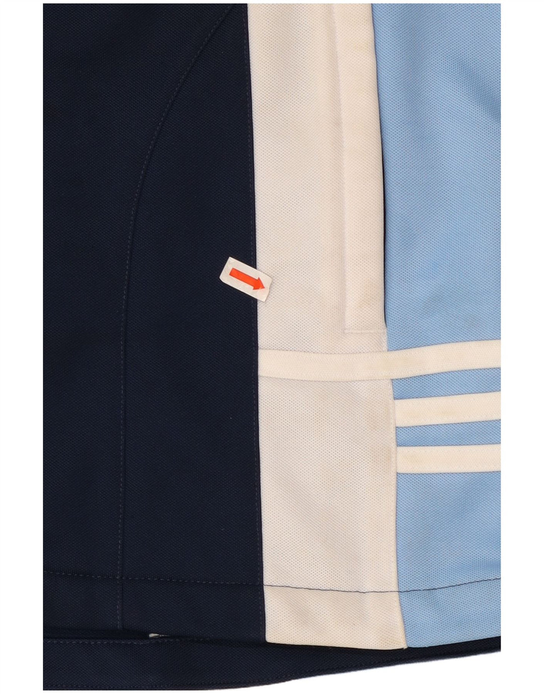 Женский спортивный костюм ADIDAS Top Jacket UK 16, большой темно-синий с цветными блоками