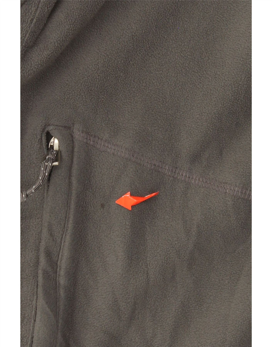 Мужская флисовая куртка Columbia UK 38, полиэстер среднего серого цвета