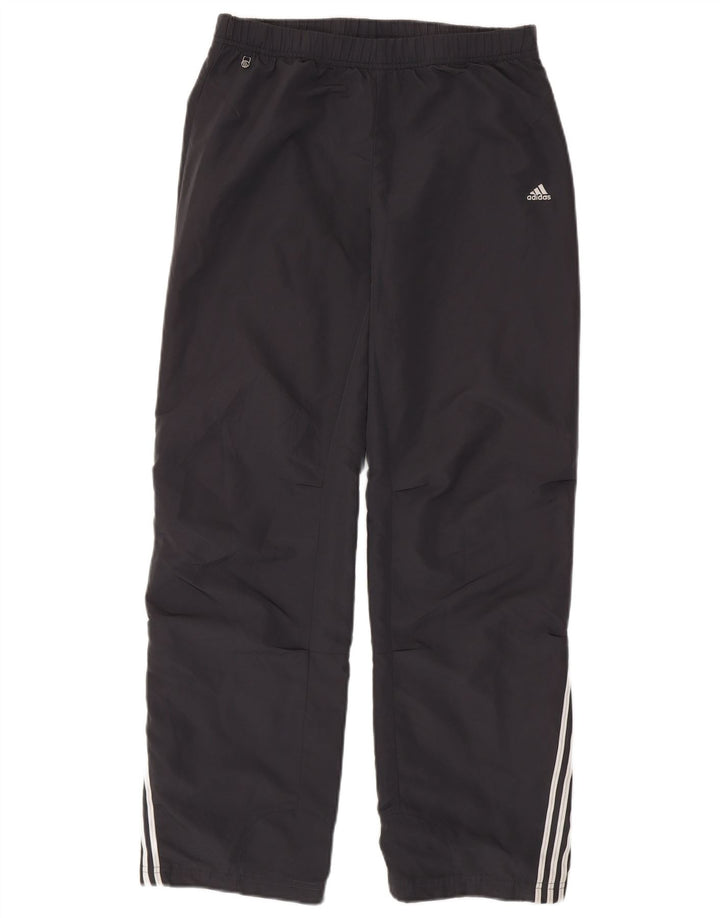 Женские спортивные брюки Adidas Climalite UK 12, средний черный полиэстер