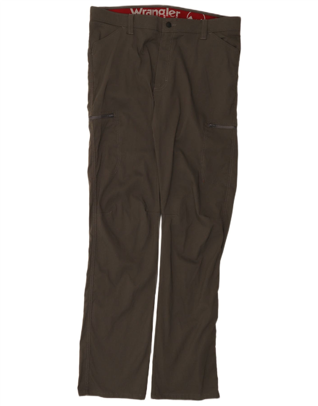 Мужские прямые брюки-карго WRANGLER W36 L34, серый нейлон