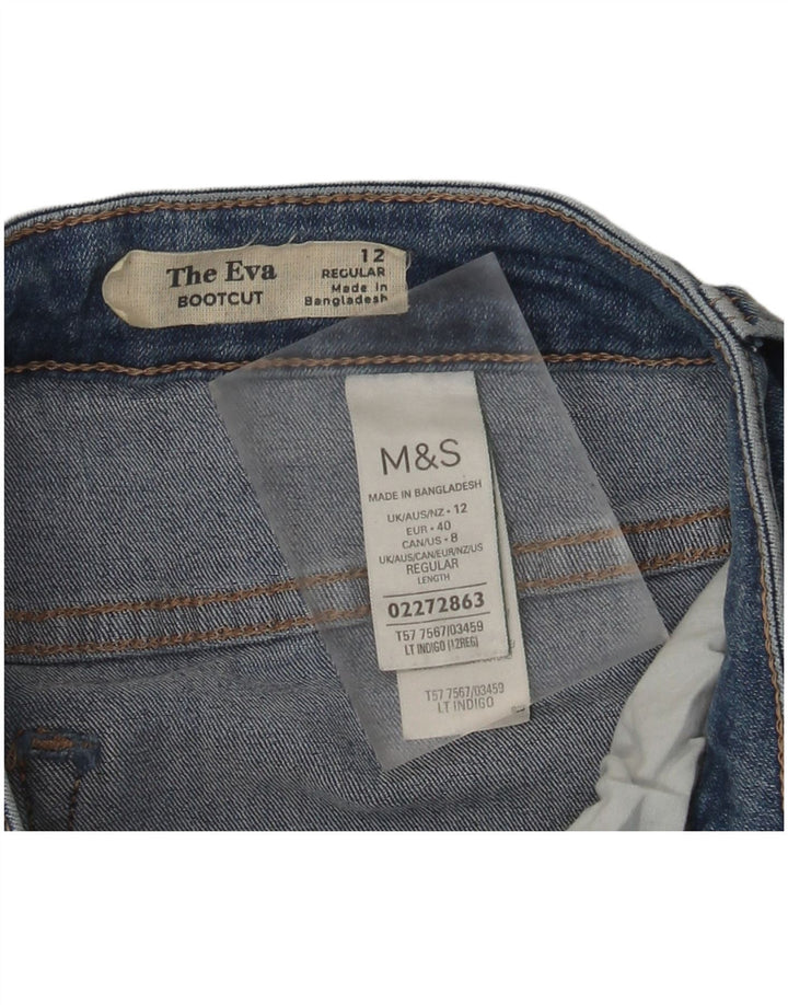 Женские джинсы Marks & Spencer The Ivy Bootcut UK 12 Medium W30 L29 Синие
