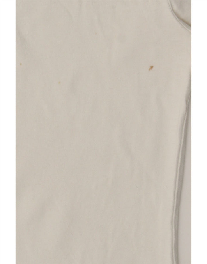 Женская футболка Tommy Hilfiger Top UK 8, маленькая, белая