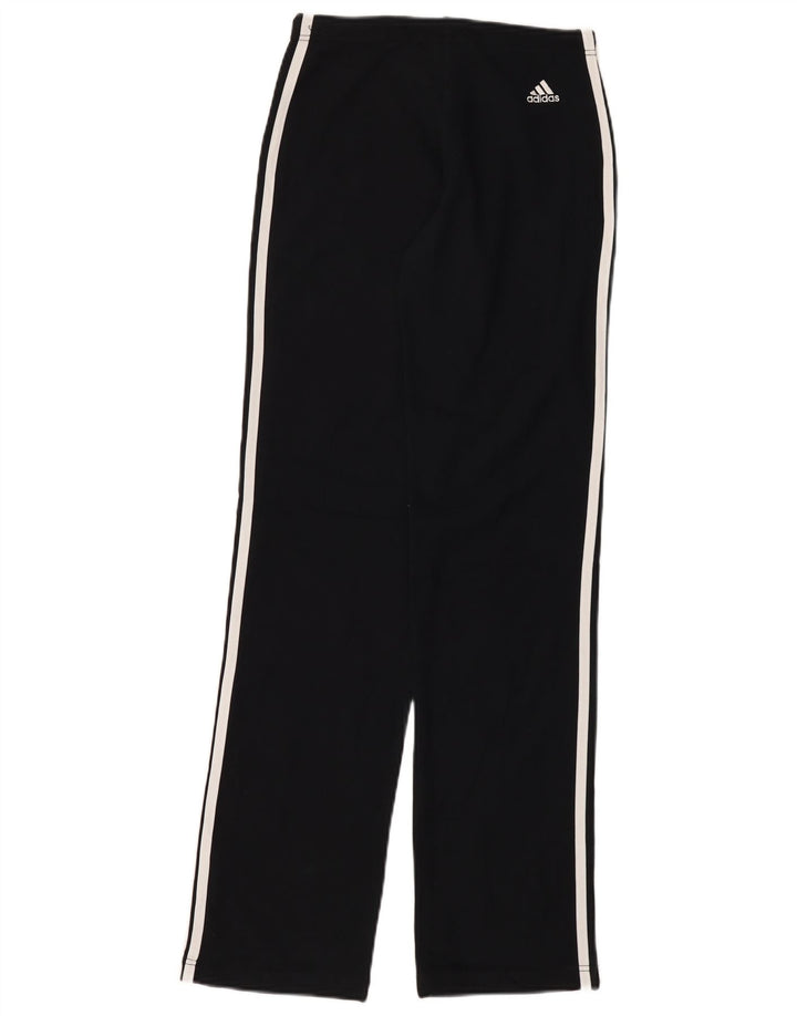 Женские спортивные брюки Adidas UK 16, большие черные хлопковые
