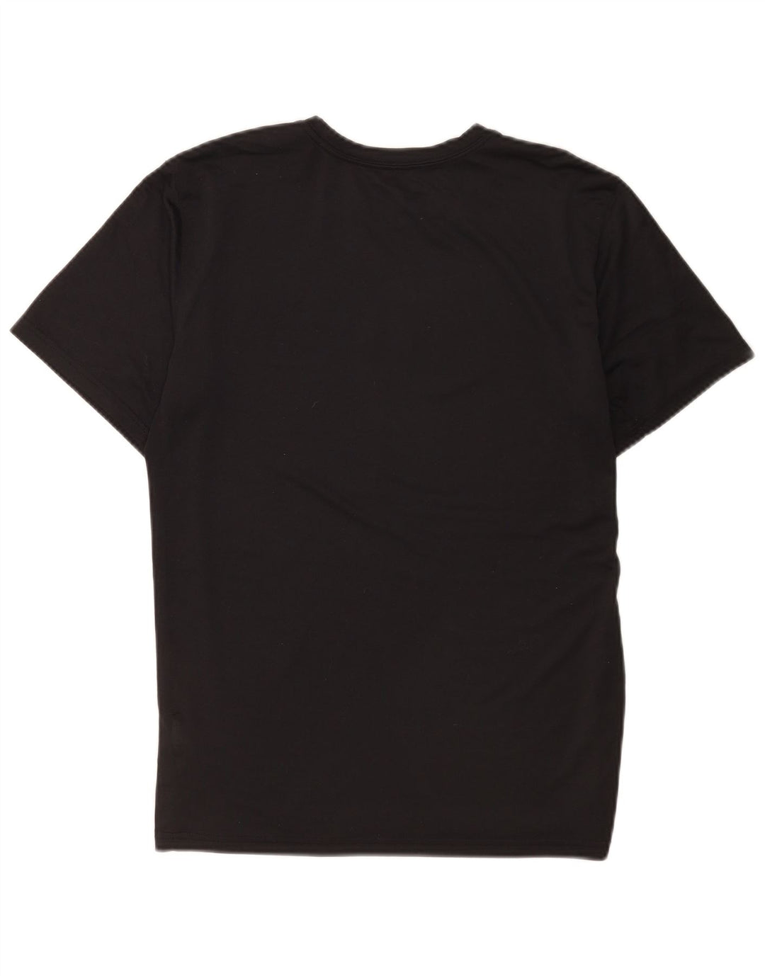 Женская футболка Nike Dri Fit Regular с рисунком Top UK 16, большой черный полиэстер