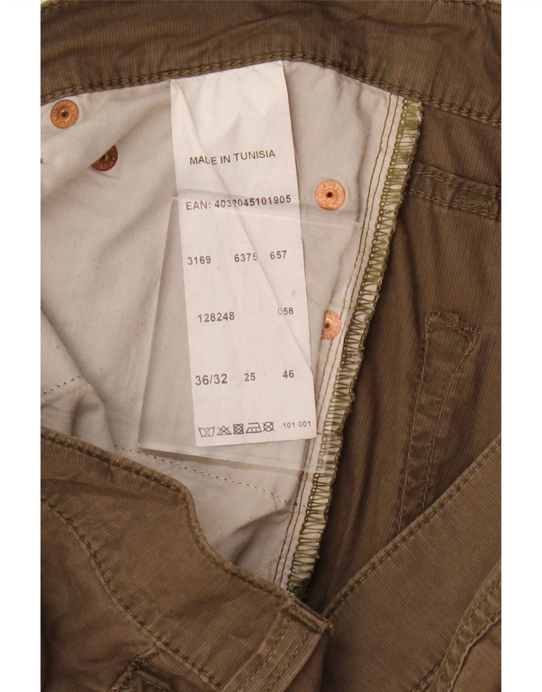 Мужские повседневные шорты MUSTANG W36, большие, цвета хаки, хлопок