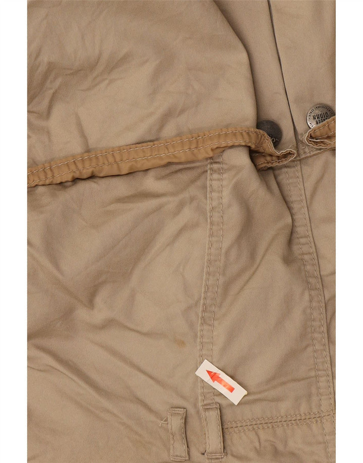 Женский тренч KHUJO UK 10, маленький, бежевый, хлопок