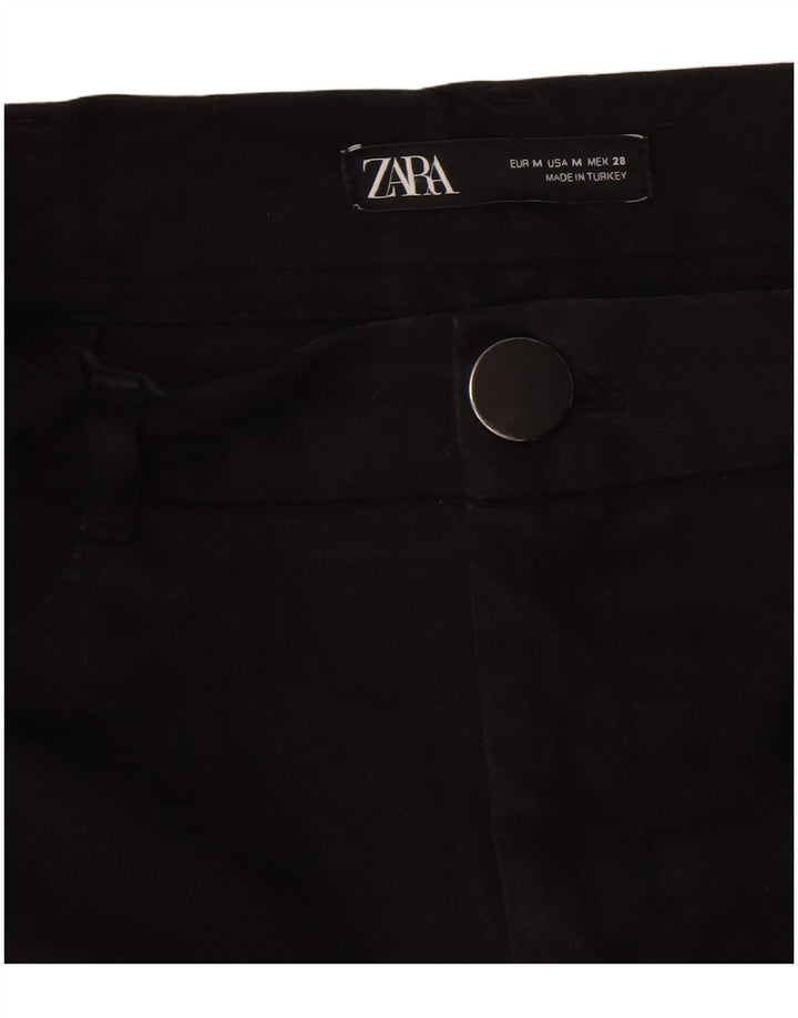 Женские повседневные брюки-клеш Zara Medium W28 L32, черные
