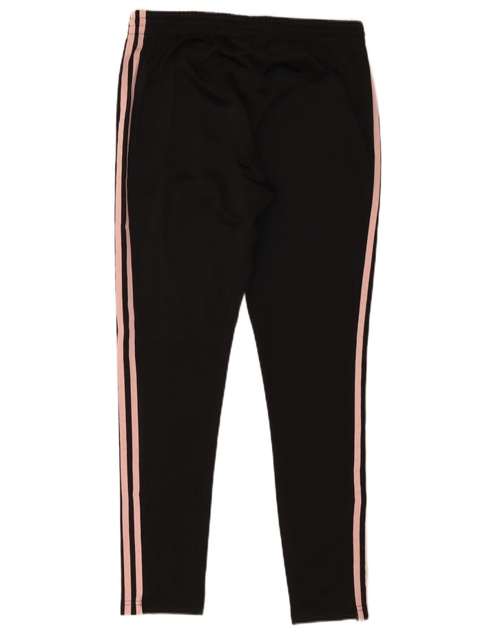 Женские спортивные брюки Adidas UK 12, средний черный полиэстер