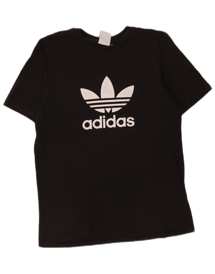 Мужская футболка с рисунком Adidas Top Medium Black