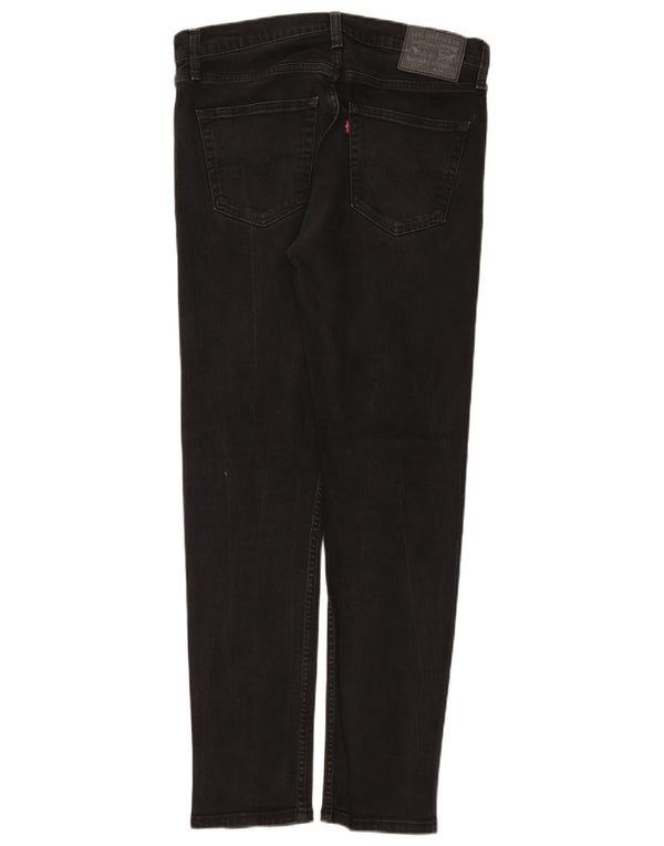 Мужские зауженные джинсы Levi's 512 W34 L32 черные