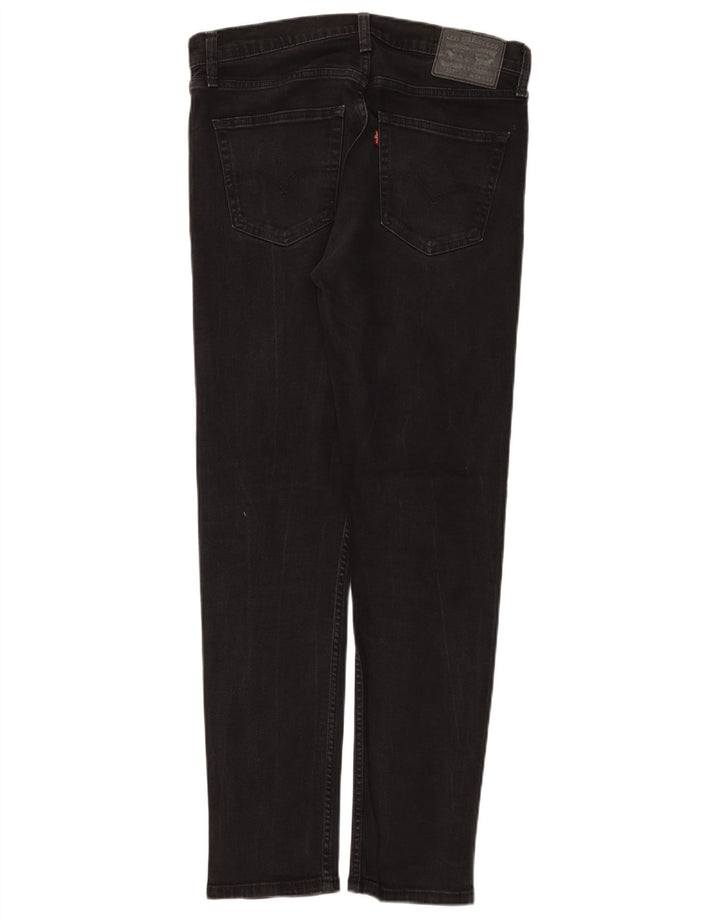 Мужские зауженные джинсы Levi's 512 W34 L32 черные