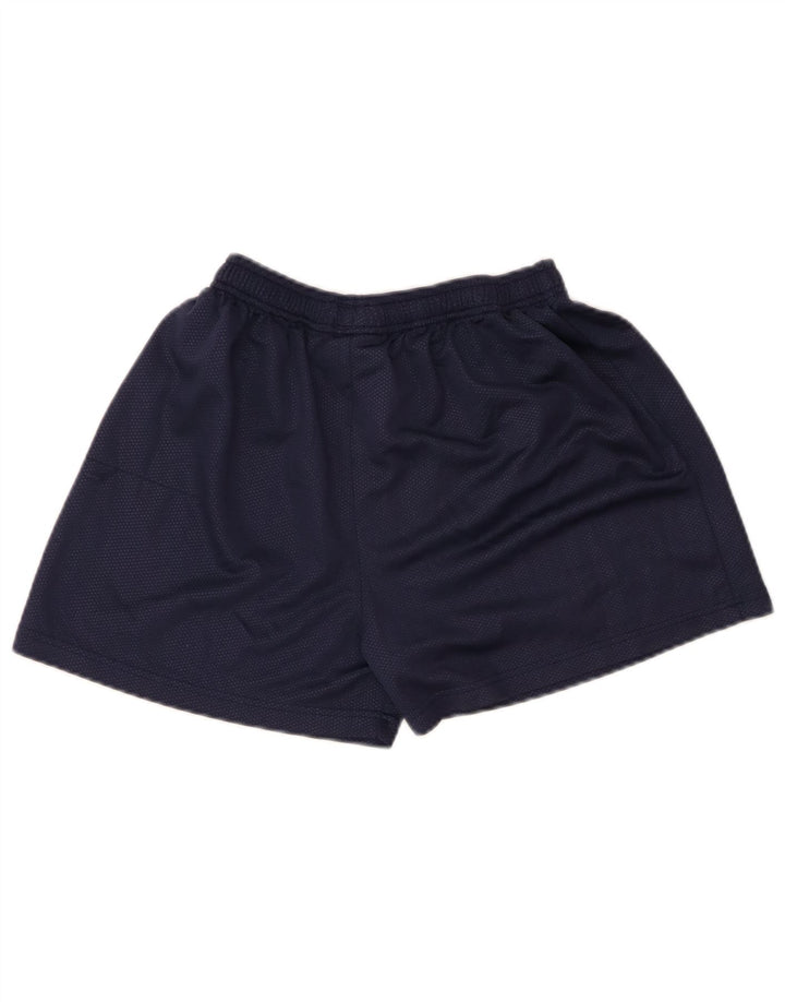 UMBRO Womens Sport Shorts IT 38 XS  Navy Blue Polyester