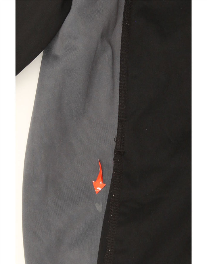 Мужской спортивный костюм Champion, верхняя куртка XL, черный полиэстер с цветными блоками