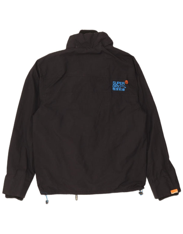 Мужская ветровка-ветровка Superdry UK 42 XL, черный нейлон