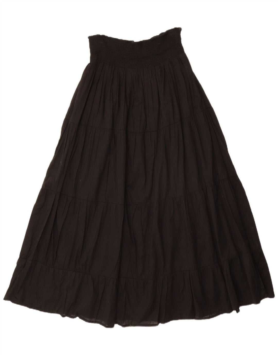 Женская юбка-трапеция с завышенной талией ZARA, большая W30, черная