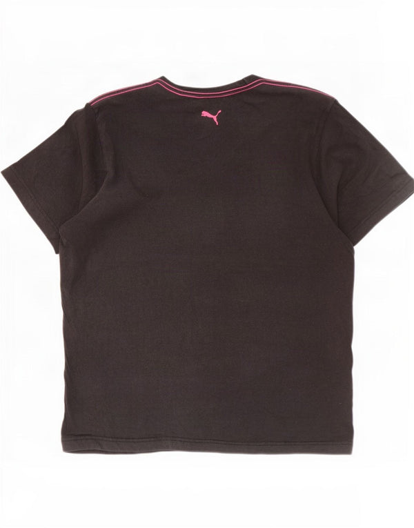 Мужская футболка с рисунком Puma 2XL, черная