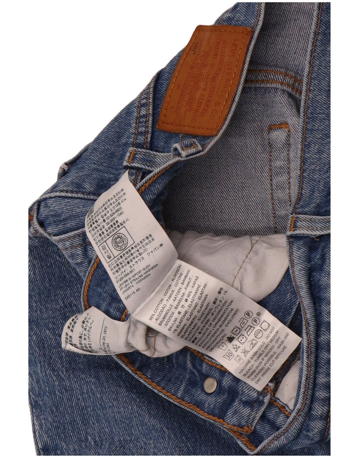 Мужские прямые джинсы Levi's 501 W26 L26 синие, хлопок