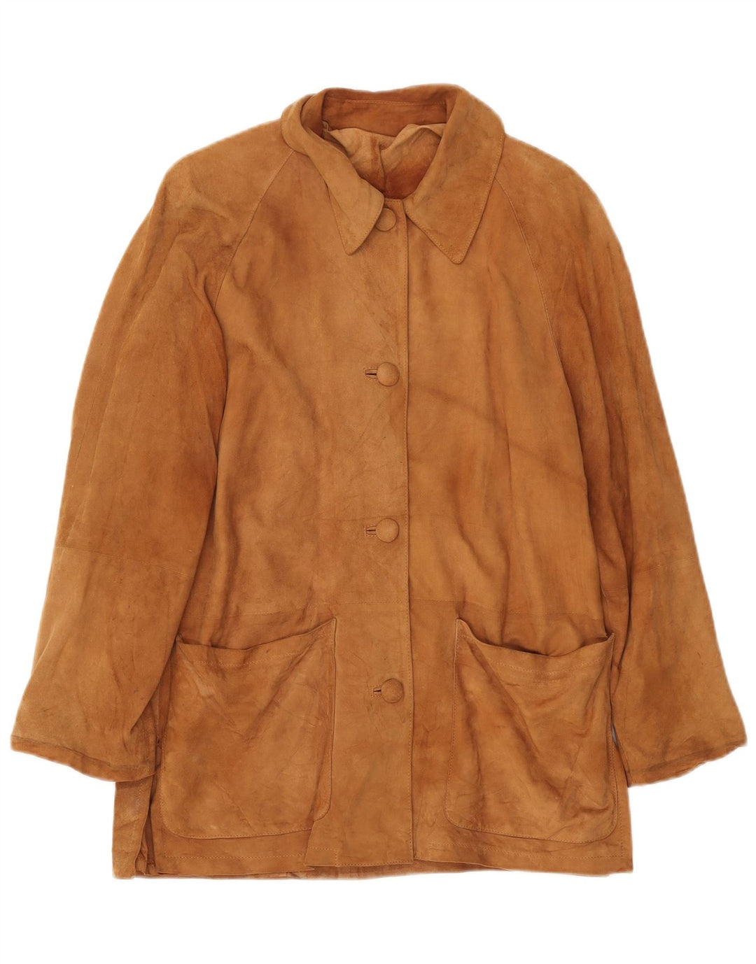 Куртка женская замшевая VINTAGE IT 42 Medium Beige Leather