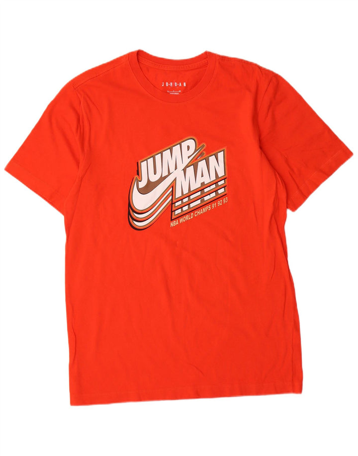 Мужская футболка с рисунком Jordan Top, маленькая красная