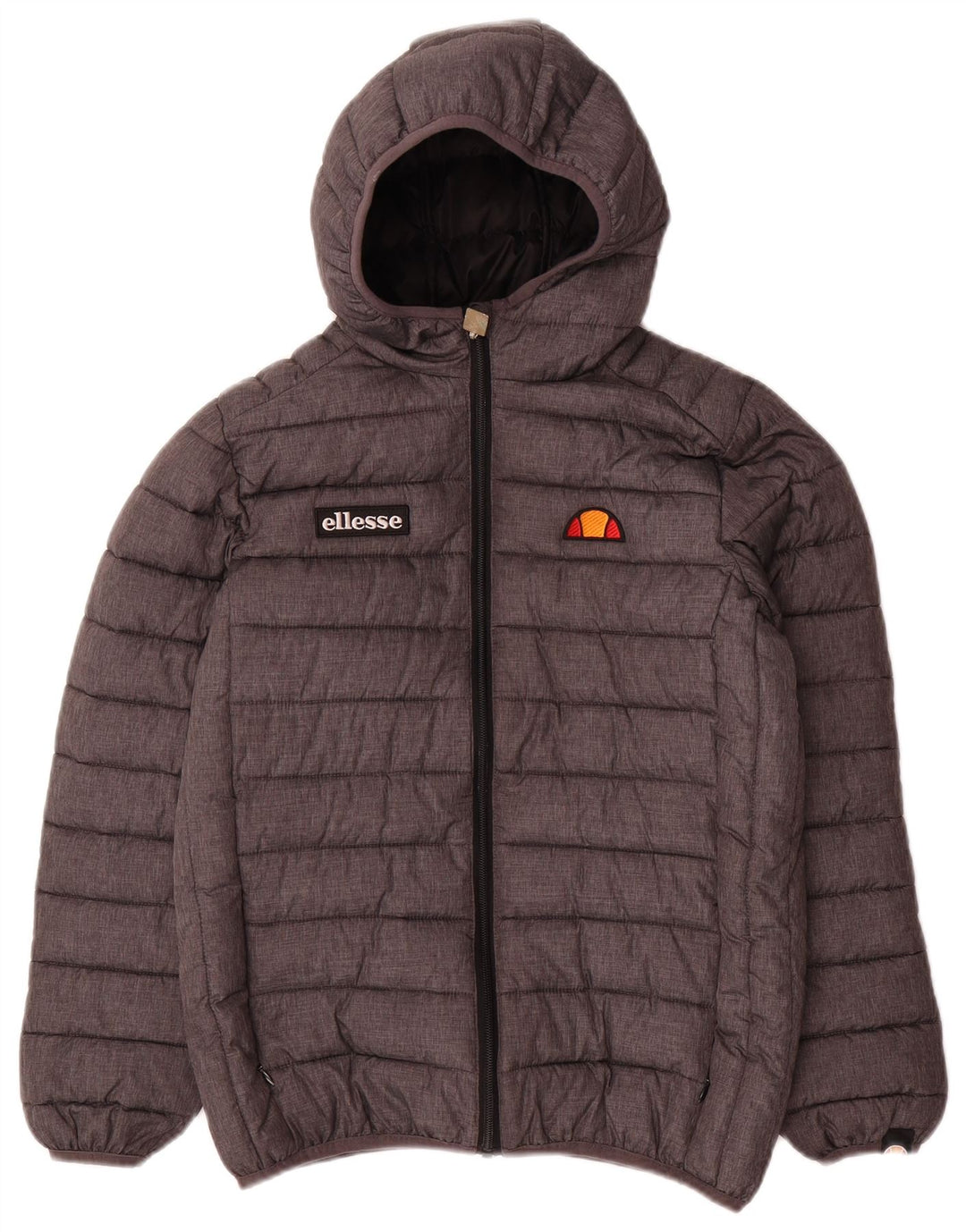 Утепленная куртка Ellesse для мальчиков с капюшоном 12-13 лет Серый полиамид