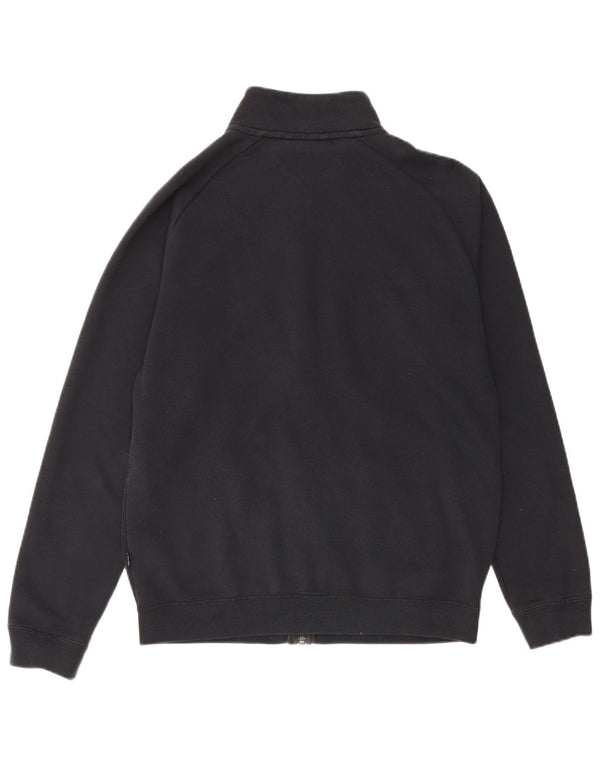 PUMA Mens Tracksuit Top Jacket Small Black Cotton