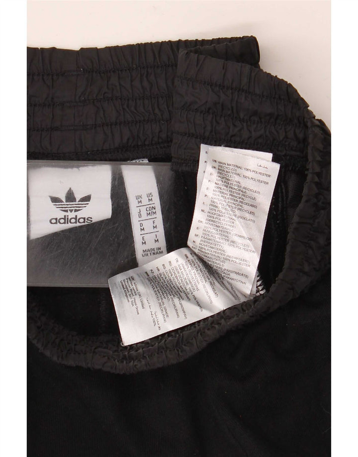Мужские спортивные брюки Adidas для бега, средний черный полиэстер