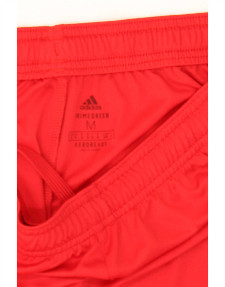 Мужские спортивные шорты Adidas Aeroready среднего красного цвета